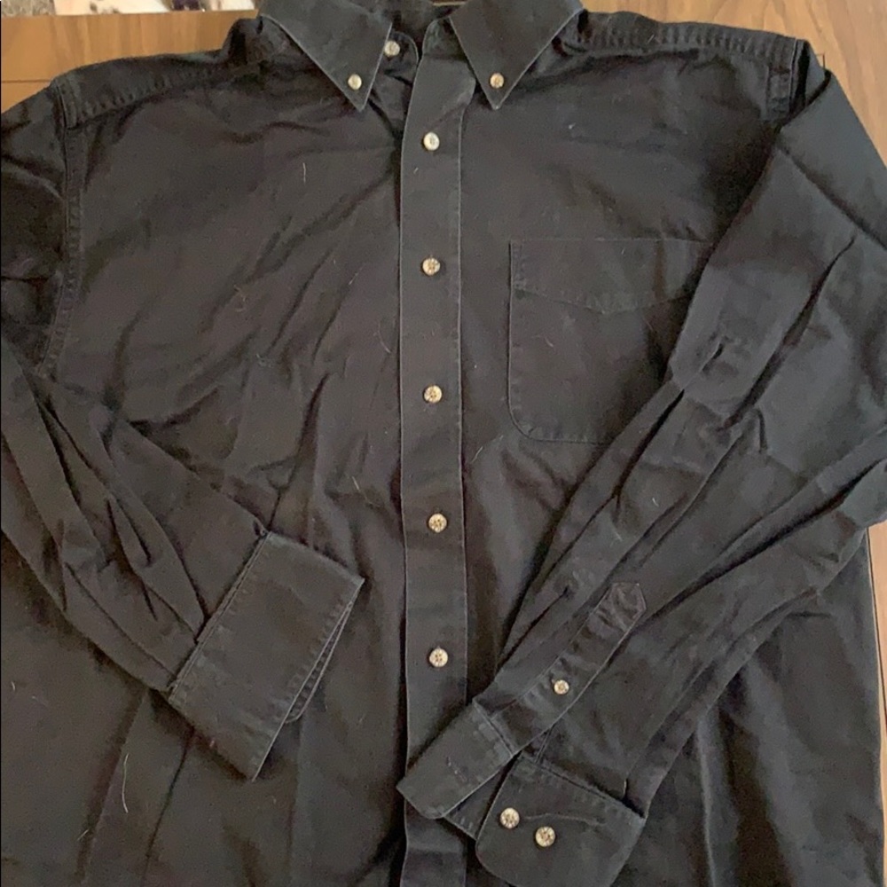 Black ariat button shirt
